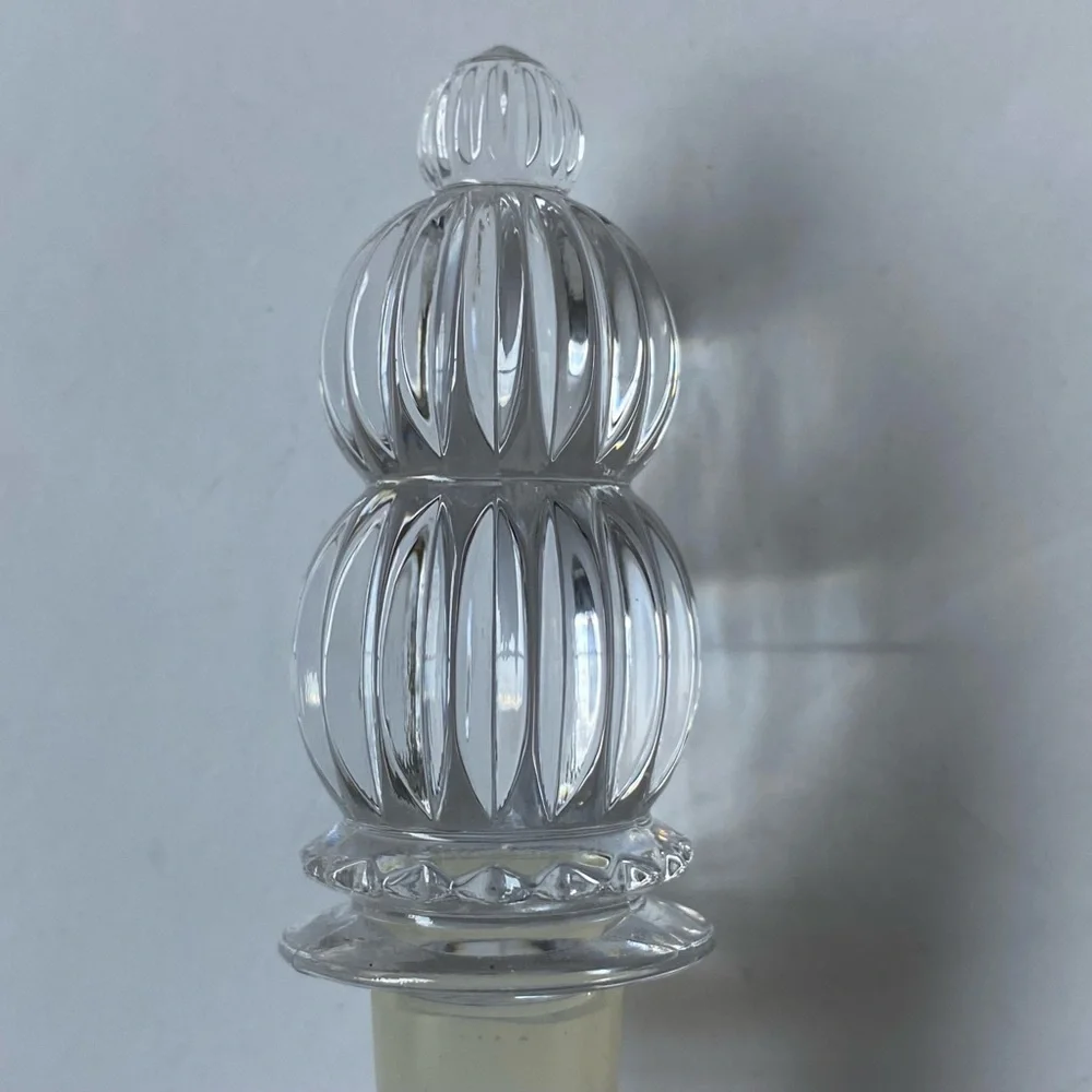 Elegant MIKASA Monterey AUSTRIA Crystal Bottle Wine Stopper T8173/900 EUC